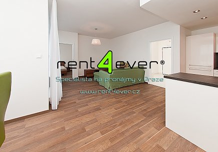 Pronájem bytu, Střížkov, Makedonská, 2+kk, 45 m2, novostavba, balkon, parkovací stání, vybavený , Rent4Ever.cz