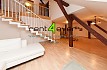 Pronájem bytu, Smíchov, Zapova, atypický mezonet 4+1, 182 m2, cihla, terasa, zahrada, zařízený  , Rent4Ever.cz
