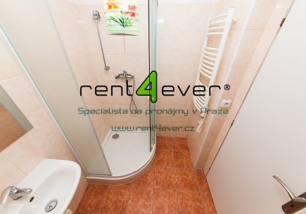 Pronájem bytu, Metro B Karlovo náměstí, byt 1+kk, 20 m2, cihla, výtah, sklep, nevybavený, Rent4Ever.cz