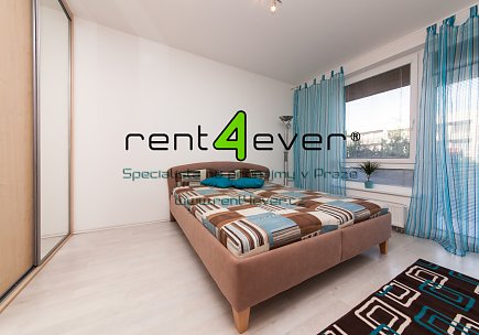 Pronájem bytu, Libeň, Nad Okrouhlíkem, novostavba, 2+kk, 48 m2, cihla, zahrada, nezařízený, Rent4Ever.cz