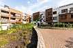 Pronájem bytu, Libeň, Nad Okrouhlíkem, novostavba, 2+kk, 48 m2, cihla, zahrada, nezařízený, Rent4Ever.cz