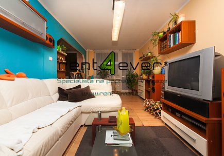 Pronájem bytu, Horní Počernice, Běluňská, 2+kk, 52 m2, lodžie 6 m2, sklep 3 m2, výtah, zařízený, Rent4Ever.cz