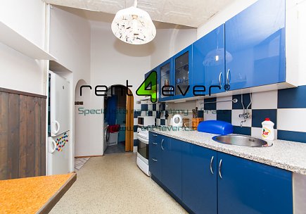 Pronájem bytu, Vinohrady, Rybalkova, byt 2+1, 56 m2, cihla, zařízený nábytkem, Rent4Ever.cz