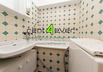 Pronájem bytu, Záběhlice, Práčská, 1+1, 38 m2, balkon, výtah, bezbariérový, zařízený, Rent4Ever.cz