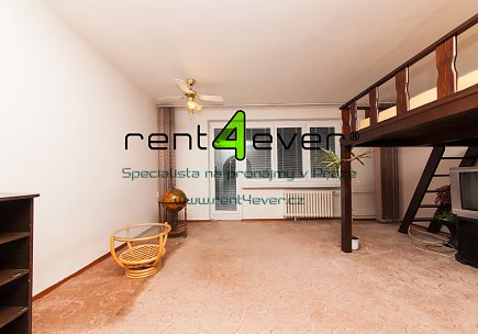 Pronájem bytu, Záběhlice, Hlavní, 2+kk, 53 m2, cihla, lodžie, výtah, vestavěné patro, nezařízený, Rent4Ever.cz