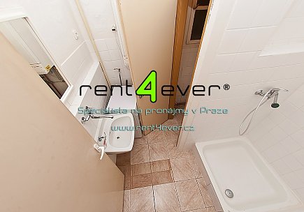 Pronájem bytu, Radlice, Na Farkáně, 2+1, 45 m2, cihla, sklep, zahrada, částečně zařízený, Rent4Ever.cz