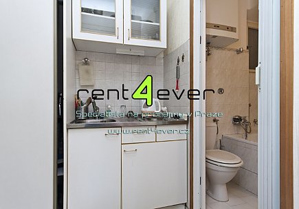 Pronájem bytu, Vinohrady, Hradecká, byt 1+kk , 27 m2, cihla, terasa, výtah, vybavený, Rent4Ever.cz