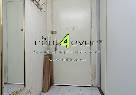 Pronájem bytu, Vinohrady, Hradecká, byt 1+kk , 27 m2, cihla, terasa, výtah, vybavený, Rent4Ever.cz