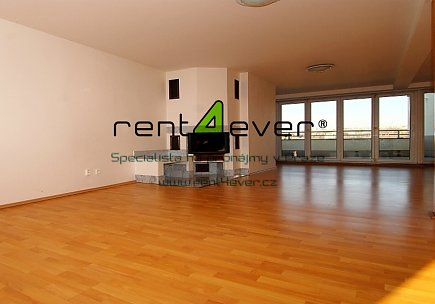 Pronájem bytu, Nusle, Svatoslavova, mezonetový 6+kk, 354 m2, cihla, balkon, 2x terasa, nezařízený, Rent4Ever.cz