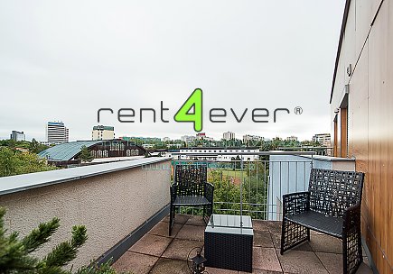 Pronájem bytu, Podolí, Jeremenkova, byt 2+kk, 54 m2, novostavba, terasa, garáž, komora, Rent4Ever.cz