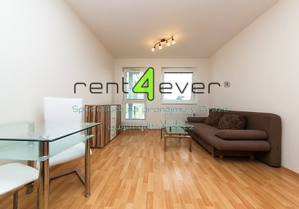 Pronájem bytu, Metro C Ládví, 1+kk, 27 m2, novostavba, sklep, výtah, bezbariérový, zařízený, Rent4Ever.cz