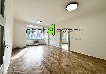 Pronájem bytu, Vršovice, Moskevská, byt 3+kk, 75.3 m2, po celkové rekonstrukci, nezařízený, Rent4Ever.cz