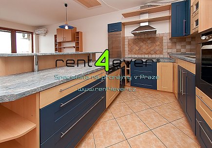 Pronájem bytu, Hlubočepy, Štěpařská, 2+kk, 70 m2, novostavba, balkon, garáž. stání, část. zařízený, Rent4Ever.cz