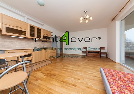 Pronájem bytu, Háje, Stříbrského, 2+kk, 60 m2, novostavba, balkon, komora, výtah, garáž, zařízený, Rent4Ever.cz