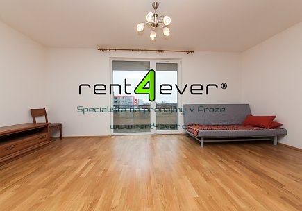 Pronájem bytu, Háje, Stříbrského, 2+kk, 60 m2, novostavba, balkon, komora, výtah, garáž, zařízený, Rent4Ever.cz