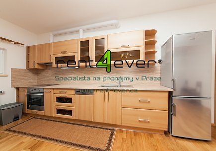 Pronájem bytu, Háje, Stříbrského, 2+kk, 60 m2, novostavba, balkon, komora, výtah, garáž, zařízený, Rent4Ever.cz