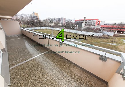 Pronájem bytu, Háje, Stříbrského, 2+kk, 60 m2, novostavba, balkon, komora, výtah, garáž, zařízený, Rent4Ever.cz