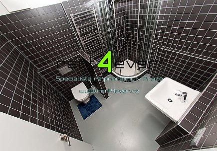 Pronájem bytu, Vokovice, K Červenému vrchu, byt 1+kk, 75 m2, novostavba, částečně zařízený nábytkem, Rent4Ever.cz