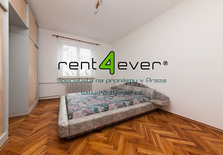 Pronájem bytu, Záběhlice, Púchovská, 2+1, 54 m2, cihla, balkon, sklep, částečně zařízený, Rent4Ever.cz