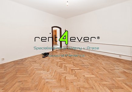 Pronájem bytu, Veleslavín, Veleslavínská, 2+1, 53 m2, cihla, lodžie, komora, zahrada, nezařízený, Rent4Ever.cz