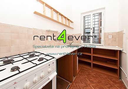 Pronájem bytu, Veleslavín, Veleslavínská, 2+1, 53 m2, cihla, lodžie, komora, zahrada, nezařízený, Rent4Ever.cz