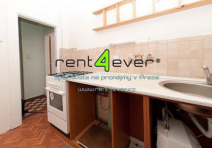 Pronájem bytu, Veleslavín, Veleslavínská, 2+1, 53 m2, cihla, lodžie, komora, zahrada, nezařízený, Rent4Ever.cz