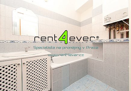Pronájem bytu, Veleslavín, Veleslavínská, 2+1, 53 m2, cihla, lodžie, komora, zahrada, nezařízený, Rent4Ever.cz