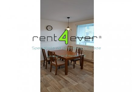 Pronájem bytu, Bohnice, Toruňská, 3+1, 80m2, po rekonstrukci, balkon, výtah, bezbariérový, zařízený, Rent4Ever.cz