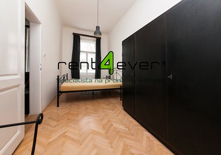 Pronájem bytu, Holešovice, Umělecká, byt 2+1, 60 m2, cihla, sklep, vybavený nábytkem, Rent4Ever.cz