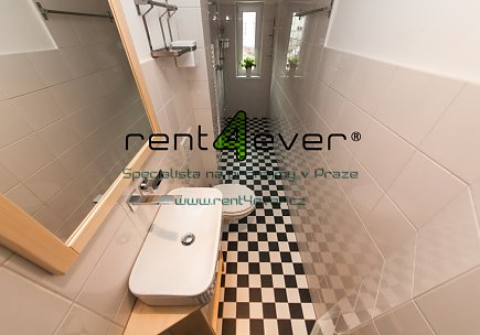 Pronájem bytu, Holešovice, Umělecká, byt 2+1, 60 m2, cihla, sklep, vybavený nábytkem, Rent4Ever.cz