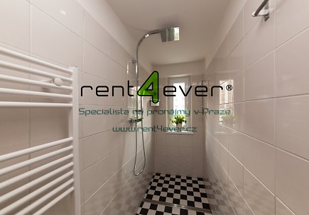 Pronájem bytu, Holešovice, Umělecká, byt 2+1, 60 m2, cihla, sklep, vybavený nábytkem, Rent4Ever.cz