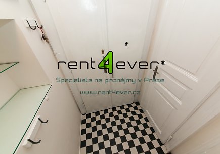 Pronájem bytu, Holešovice, Umělecká, byt 2+1, 60 m2, cihla, sklep, vybavený nábytkem, Rent4Ever.cz