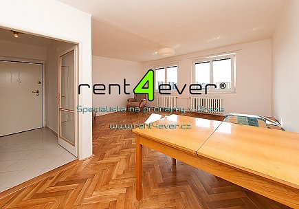 Pronájem bytu, Záběhlice, Bělčická, byt 2+kk, 60 m2, cihla, sklep, výtah, nezařízený, Rent4Ever.cz
