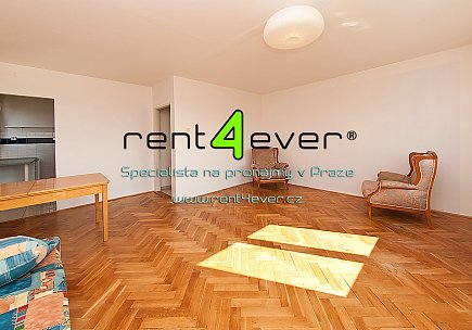 Pronájem bytu, Záběhlice, Bělčická, byt 2+kk, 60 m2, cihla, sklep, výtah, nezařízený, Rent4Ever.cz
