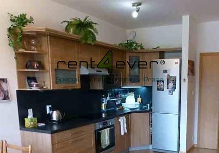 Pronájem bytu, Hrdlořezy, Nad Smetankou, 2+kk, 56 m2, novostavba, cihla, terasa, garáž, zařízený , Rent4Ever.cz