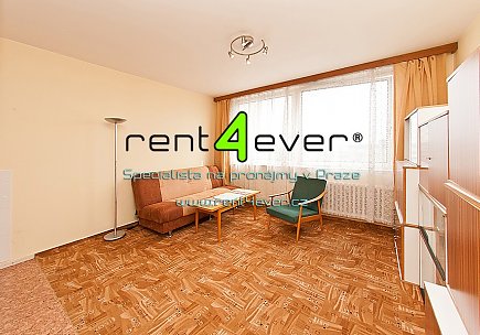 Pronájem bytu, Hlubočepy, Machatého, 2+kk, 49 m2, komora, výtah, úložné prostory, zařízený, Rent4Ever.cz