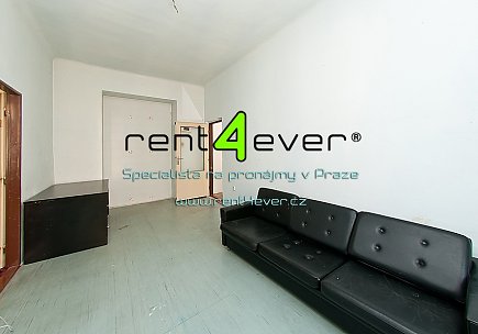 Pronájem bytu, Libeň, Kovářská, 3+1, 75 m2, cihla, komora, nezařízený, Rent4Ever.cz