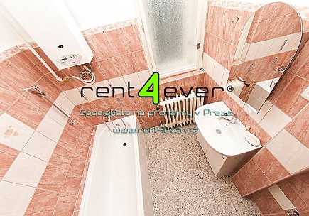Pronájem bytu, Smíchov, Na Doubkové, 1+1, 55 m2, cihla, 2x balkon, komora, nezařízený, Rent4Ever.cz