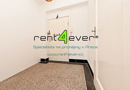 Pronájem bytu, Smíchov, Na Doubkové, 1+1, 55 m2, cihla, 2x balkon, komora, nezařízený, Rent4Ever.cz