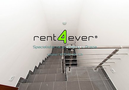 Pronájem bytu, Kunratice, Vídeňská,  4+kk v RD, 105 m2, novostavba, cihla, zahrada, nezařízený, Rent4Ever.cz