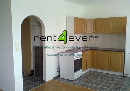 Pronájem bytu, Šestajovice, Komenského, byt 2+kk, 42 m2, cihla, částečně vybavený, Rent4Ever.cz