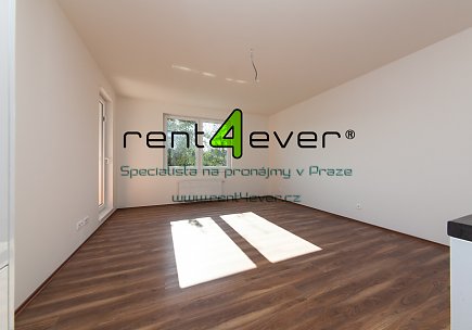 Pronájem bytu, Uhříněves, U Uhříněveské obory, 2+kk, 49 m2, novostavba, cihla, částečně zařízený, Rent4Ever.cz