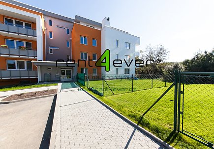 Pronájem bytu, Uhříněves, U Uhříněveské obory, 2+kk, 49 m2, novostavba, cihla, částečně zařízený, Rent4Ever.cz