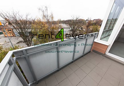 Pronájem bytu, Žižkov, U staré cihelny, 2+kk, 62 m2, novostavba, balkon, sklep, částečně vybavený, Rent4Ever.cz