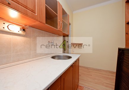 Pronájem bytu, Liboc, Za vokovickou vozovnou, 1+kk, 28 m2, cihla, sklep, zahrada, nezařízený, Rent4Ever.cz