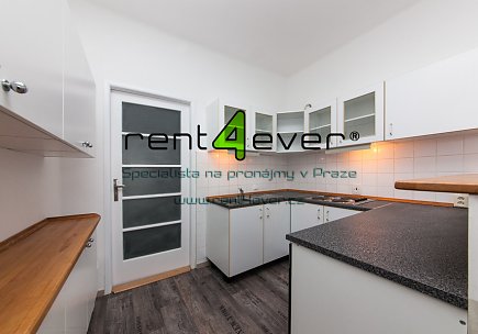 Pronájem bytu, Smíchov, Nad Popelkou, byt 3+1, 75 m2, cihla, lodžie, částečně vybavený nábytkem, Rent4Ever.cz