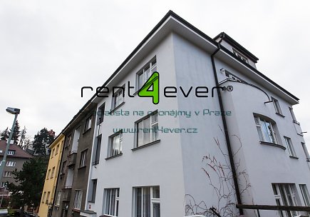 Pronájem bytu, Smíchov, Nad Popelkou, byt 3+1, 75 m2, cihla, lodžie, částečně vybavený nábytkem, Rent4Ever.cz