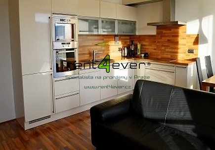 Pronájem bytu, Zbraslav, Neumannova, 2+kk, 54 m2, novostavba, cihla, 3x terasa, zařízený, Rent4Ever.cz