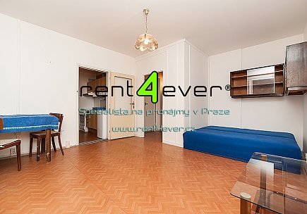 Pronájem bytu, Hlubočepy, Šejbalové, byt 1+1, 36 m2, částečně vybavený nábytkem, Rent4Ever.cz