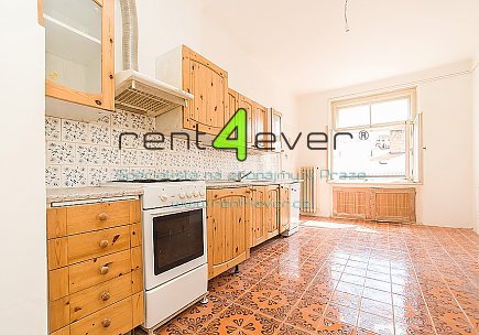 Pronájem bytu, Bubeneč, Jugoslávských partyzánů, 3+1, 112 m2, cihla, 2x balkon, sklep, nezařízený , Rent4Ever.cz
